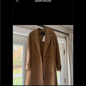 Theory One Button Wool Cashmere Coat
Buckwheat